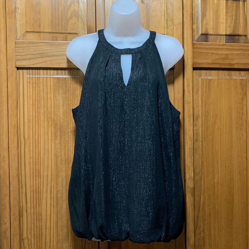 Club shirt- black with shimmer-